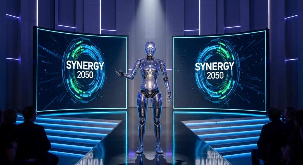 AI hologram event host