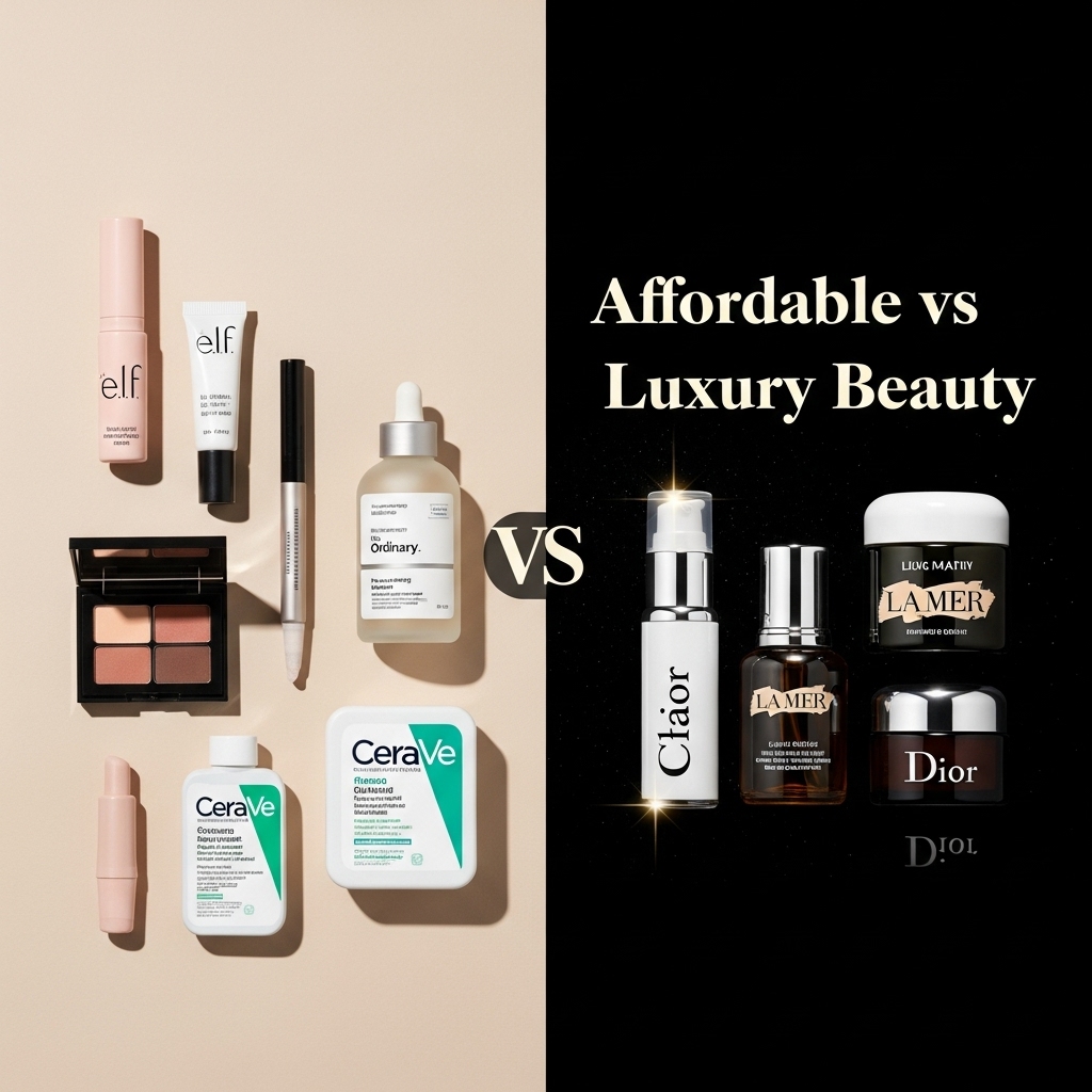 Affordable vs Luxury Beauty Products in 2026: What’s Worth It?