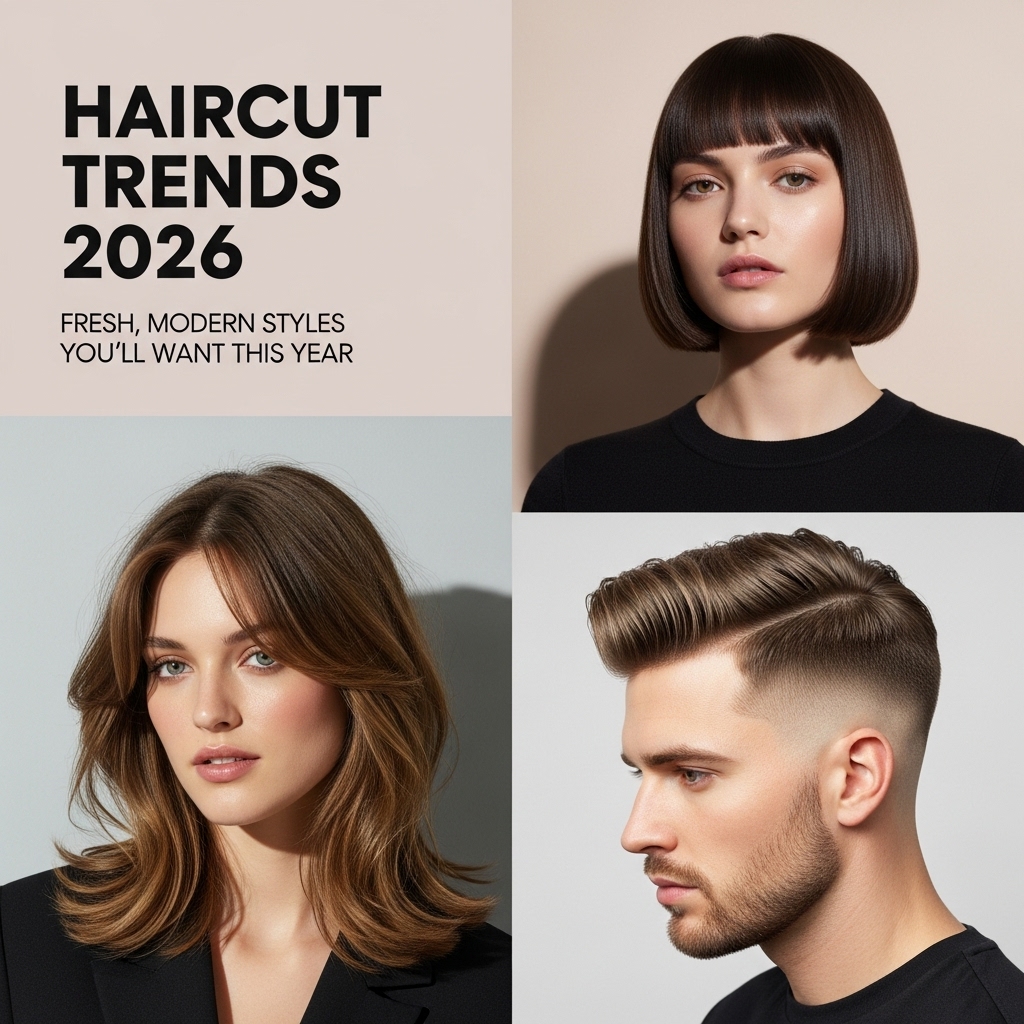Top Haircut Trends 2026: Fresh, Modern Hairstyles Everyone Will Want