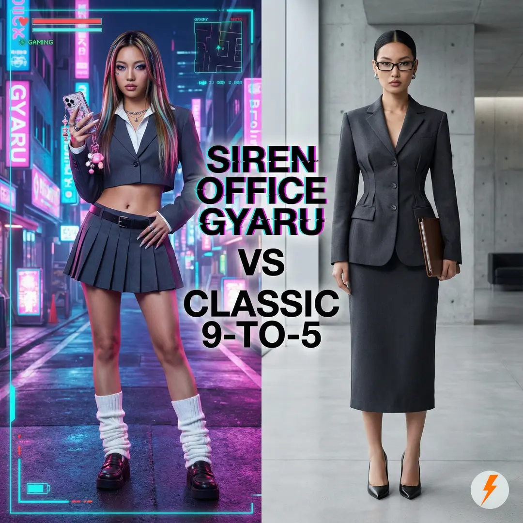 Siren Office Gyaru vs. Classic 9-to-5: How to Style the Viral “Office Siren” Outfit for 2026