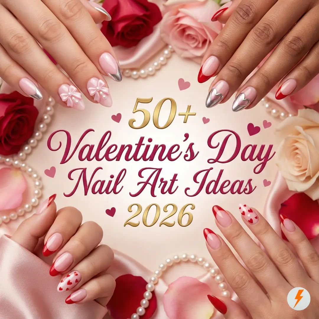 50+ Valentine’s Day Nail Art Ideas That Are Total Relationship Goals in 2026