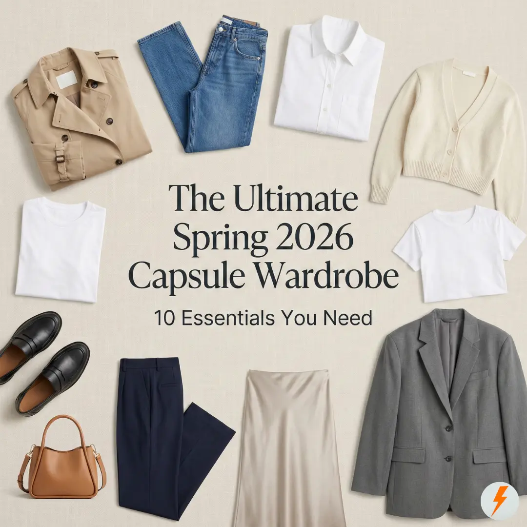 The Ultimate Spring 2026 Capsule Wardrobe: 10 Essentials You Need