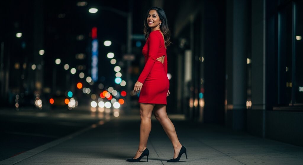 To showcase a stunning, confident Little Red Dress option for 2026.