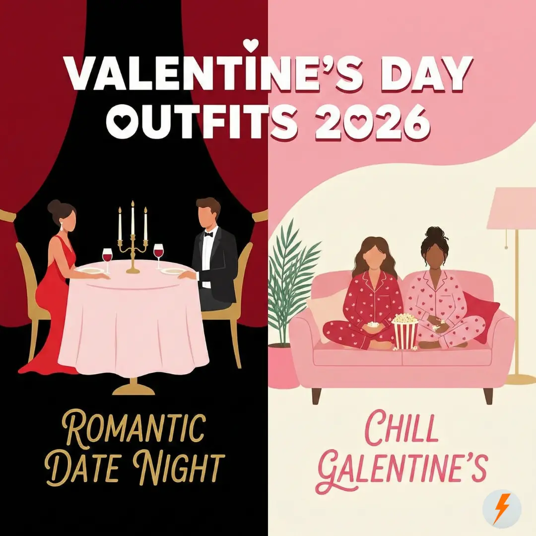 Valentine’s Day Outfits 2026: Romantic Date Night vs. Chill Galentine’s