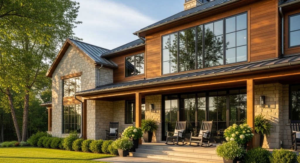 2026 porch decor trends, timeless nature front porch, cozy outdoor living.