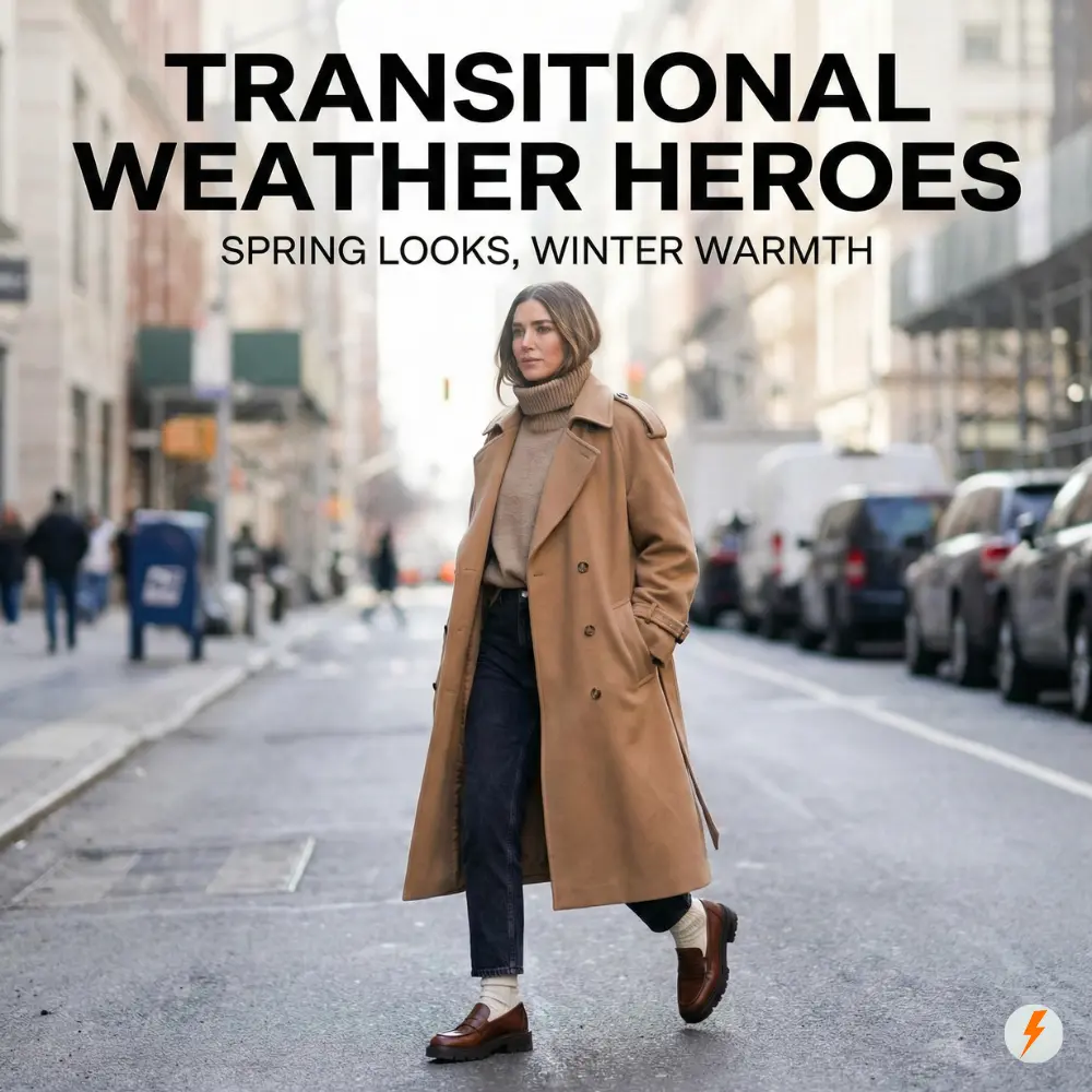 Spring Looks, Winter Warmth: The Ultimate Camel Trench Coat Outfit Guide