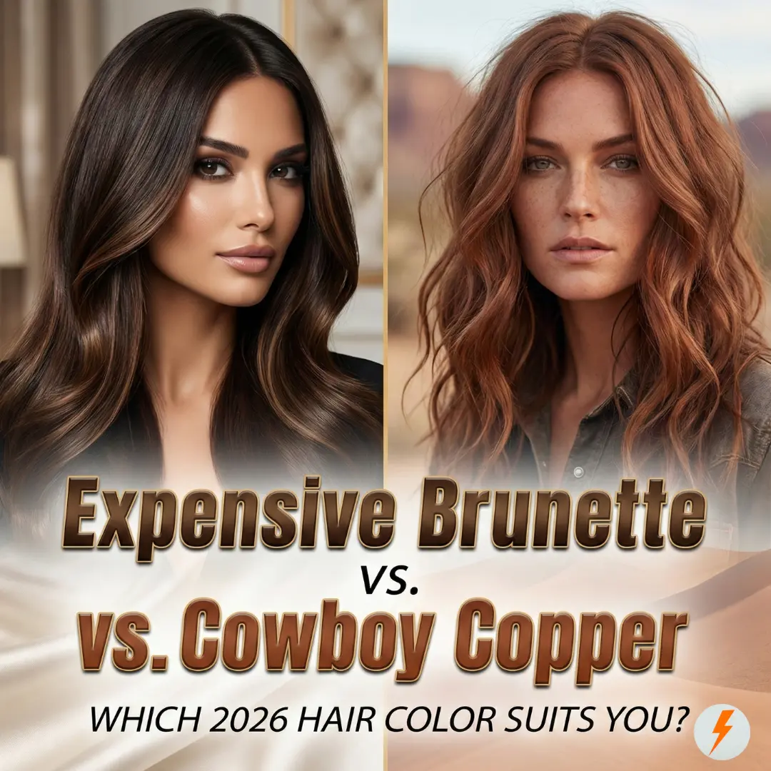 Expensive Brunette vs. Cowboy Copper: Which 2026 Hair Color Trend Suits You?