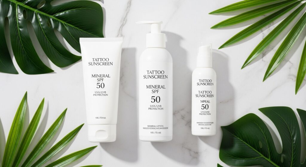 Best mineral sunscreen lotions for full body tattoo coverage 2026