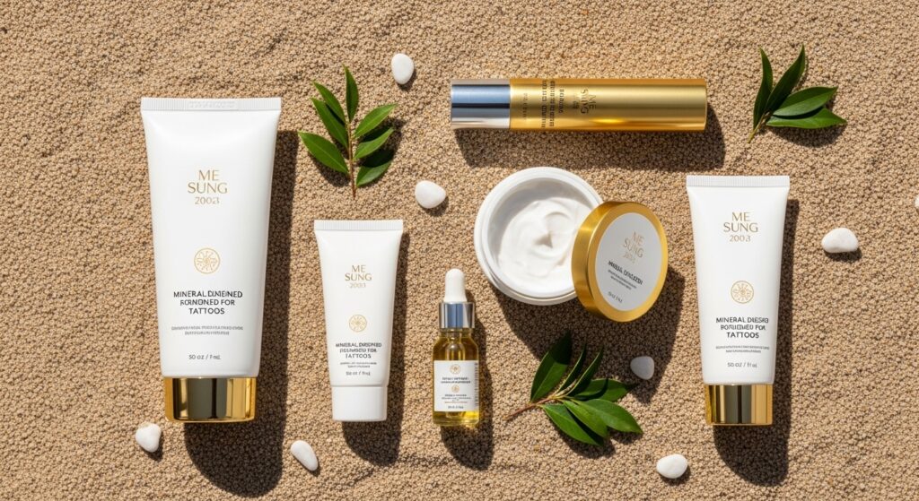 Best mineral sunscreen products for tattoo protection at the beach