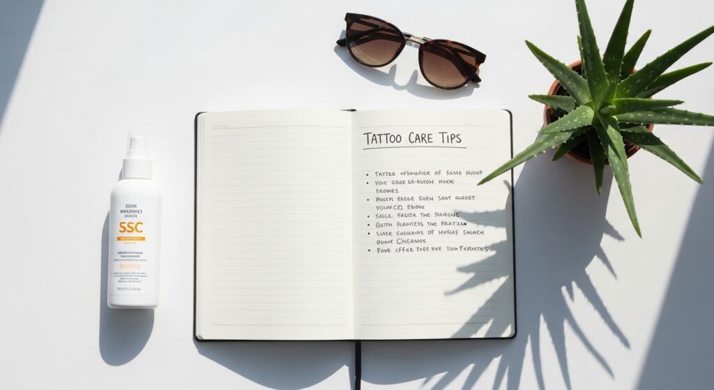 Frequently asked questions about tattoo sun protection and sunscreen 