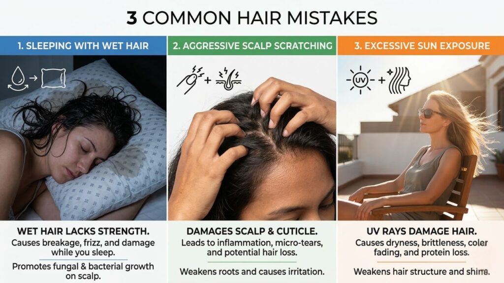 scalp care mistakes to avoid