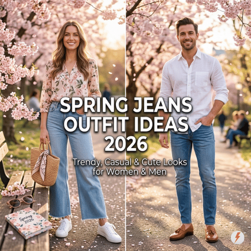spring jeans outfit ideas