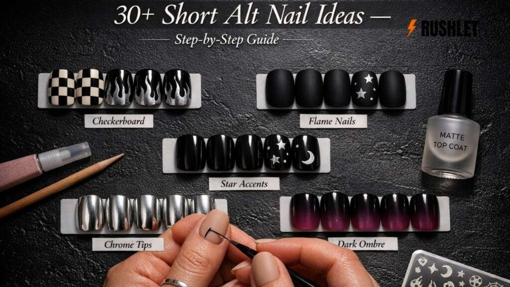 short square alt nail ideas list