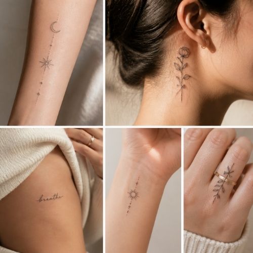 Fine Line Tattoos 2026 Minimalist Women Designs Guide 700w