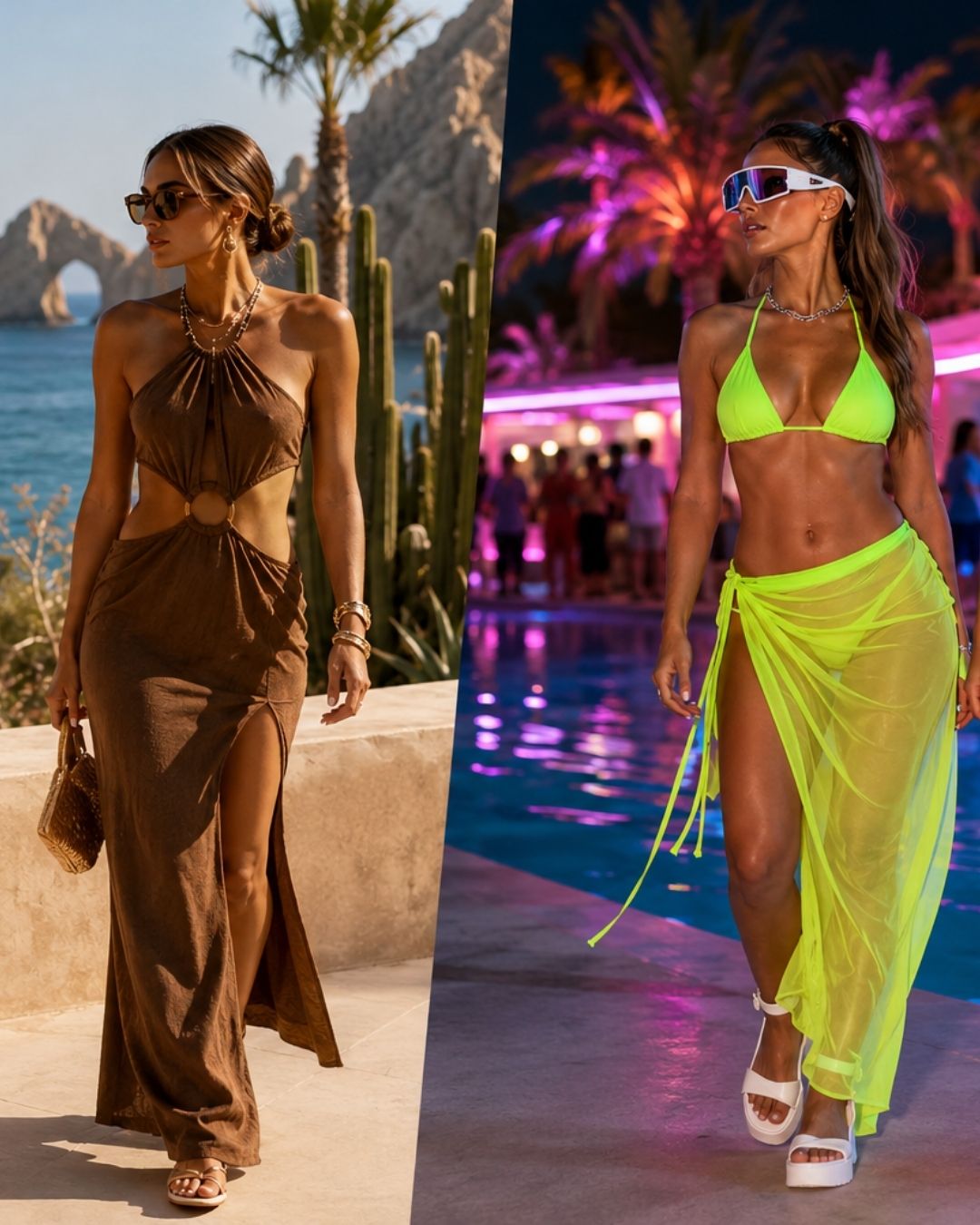Spring Break Cabo Vs Miami Capsule Wardrobe
